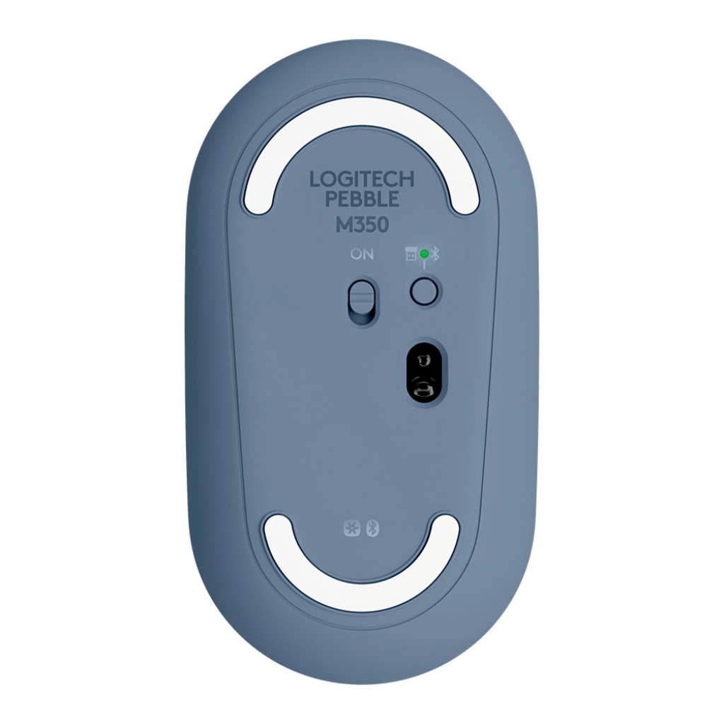 Мишка Logitech Wireless M350 Pebble Blueberry